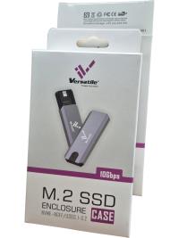 VERSATİLE Usb 3.1 Type C To NGFF  Nvme Ssd M.2 M-Key Hard Disk Kutusu ENCLOSURE USB 3.1 3.2 - 1